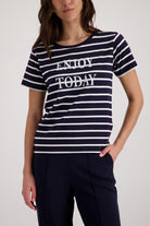 Sweatshirt mit Streifen
