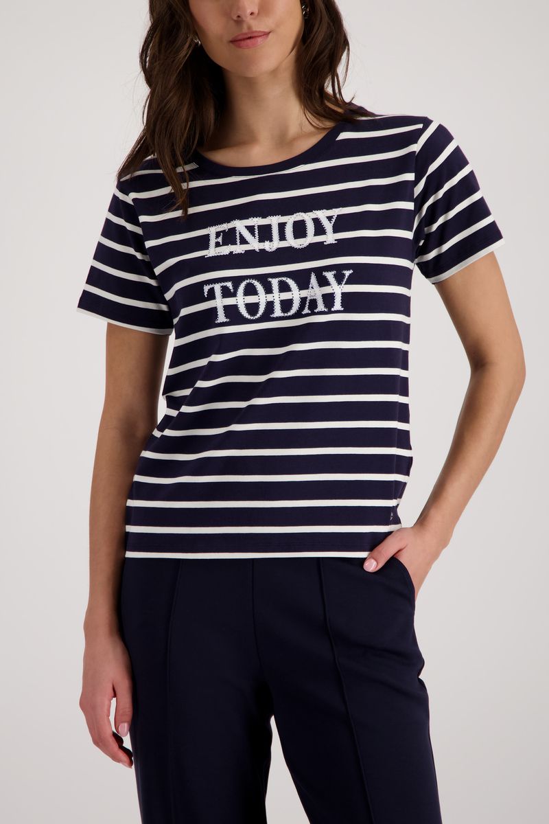 Sweatshirt mit Streifen