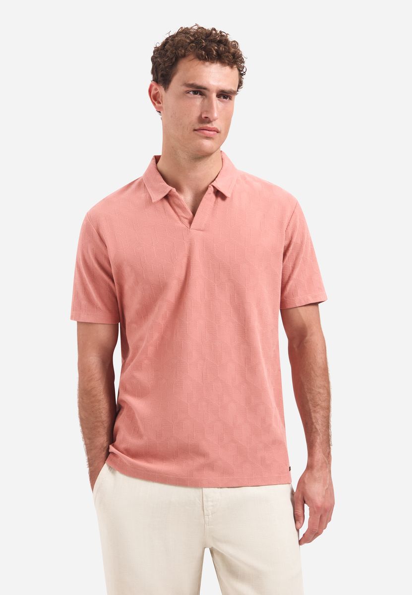 Polo Short Sleeve Jacquard
