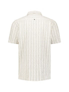 Shirt Short Sleeve Fancy Striped