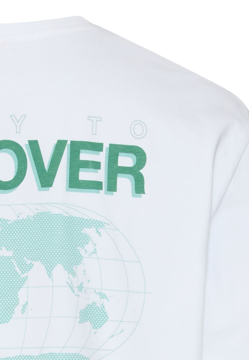 T-Shirt mit Rückenprint