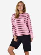 NMEMBER L/S STRIPE SWEAT NOOS