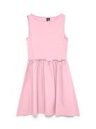 VMTINNA SL BOAT NECK SHORT DRESS JRS GA