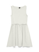 VMTINNA SL BOAT NECK SHORT DRESS JRS GA