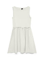 VMTINNA SL BOAT NECK SHORT DRESS JRS GA