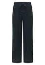 High Waist Straight Leg Hose im Loose Fit