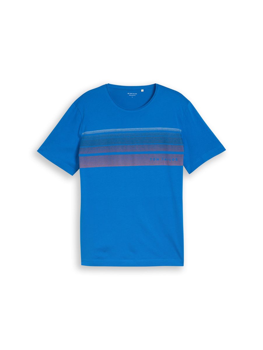 T-Shirt mit Print auf der Brust