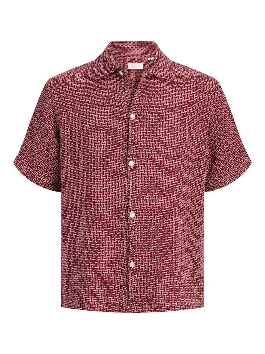 JORCASSIS DOBBY RESORT SHIRT SS SN