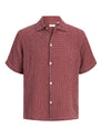 JORCASSIS DOBBY RESORT SHIRT SS SN