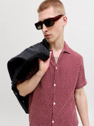 JORCASSIS DOBBY RESORT SHIRT SS SN