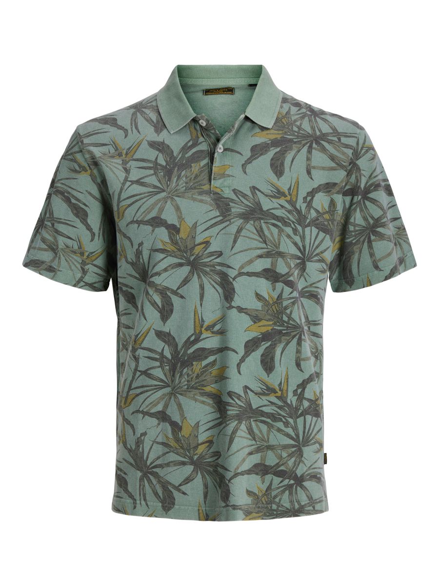 JPRBLUHAWAII AOP SS POLO