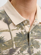 JPRBLUHAWAII AOP SS POLO