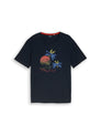 T-Shirt mit Palmen-Print
