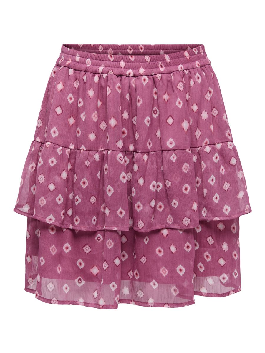 ONL30 GRETCHEN RUFFLE SKIRT WVN