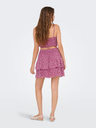 ONL30 GRETCHEN RUFFLE SKIRT WVN