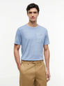 GARMENT DYE POCKET REGULAR TEE