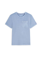 GARMENT DYE POCKET REGULAR TEE