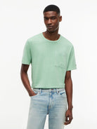 GARMENT DYE POCKET REGULAR TEE