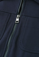 Jacke mit Zipper und Brusttaschen