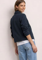 Jacke mit Zipper und Brusttaschen