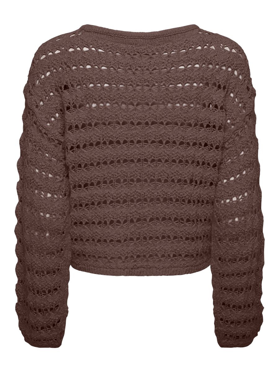 ONLGEENA LS O-NECK PATTERN LOOSE CC KNT