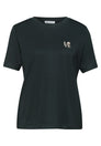 T-Shirt mit Rundhals und Printdetail