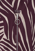 Midi-Kleid mit Split Neck und Zipper