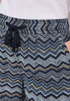 High Waist Shorts im Loose Fit mit Print