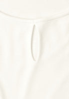 Top mit Rundhals und Cut-Out-Detail