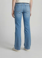 flared denim