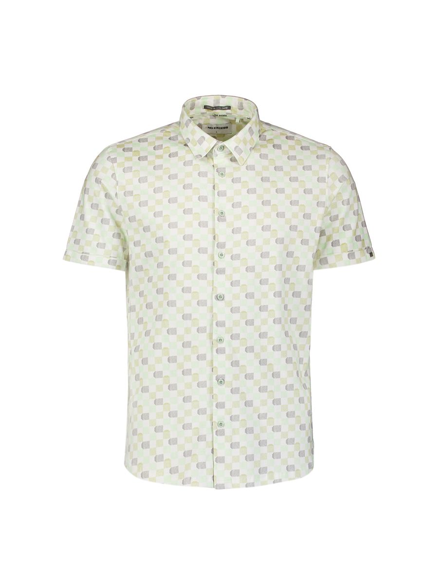Shirt Short Sleeve Jersey Allover Printed