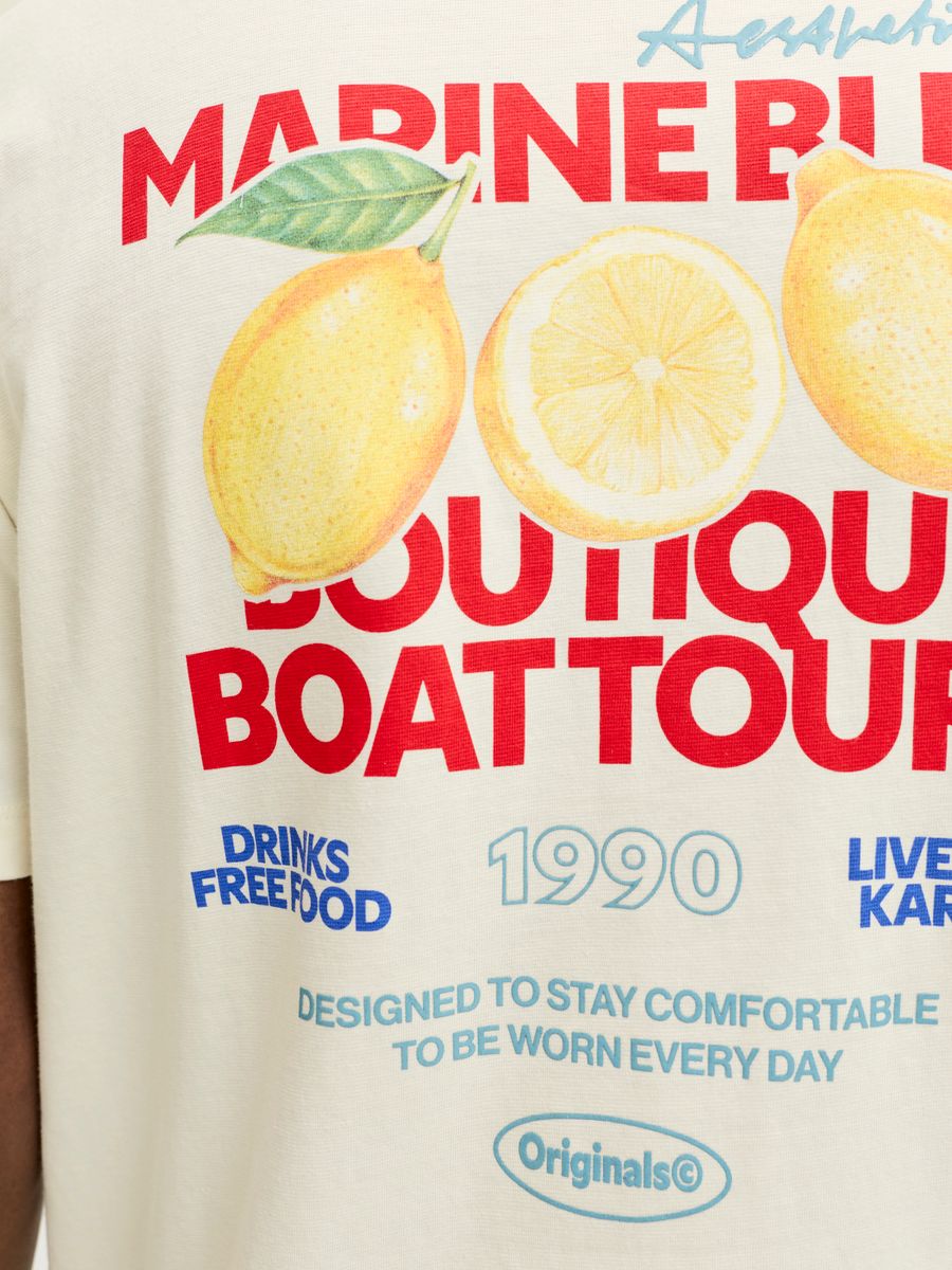 JORRIVIERA VINTAGE POSTER BACK TEE