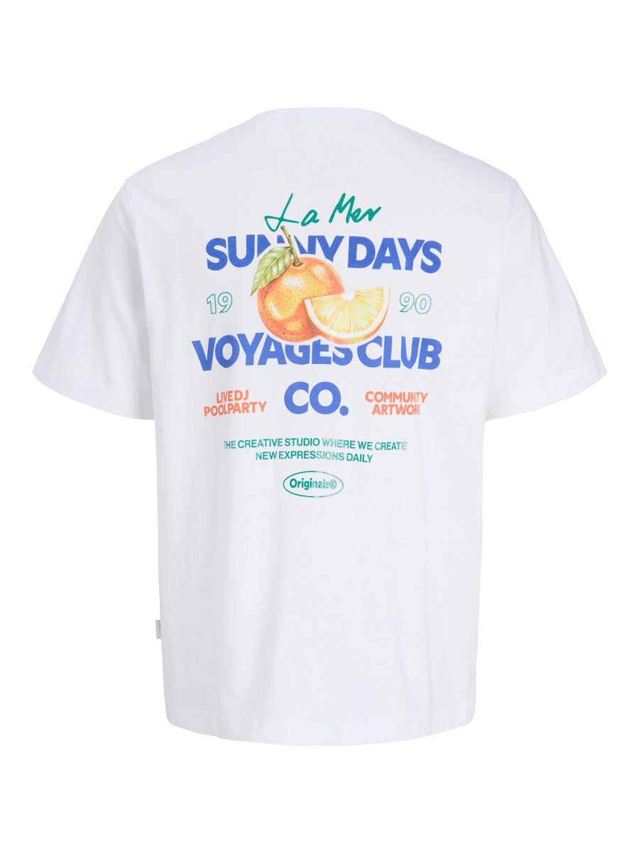 JORRIVIERA VINTAGE POSTER BACK TEE SS CN