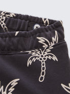 allover printed sweat shorts