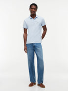 VERTICAL TONAL STRIPE REG POLO