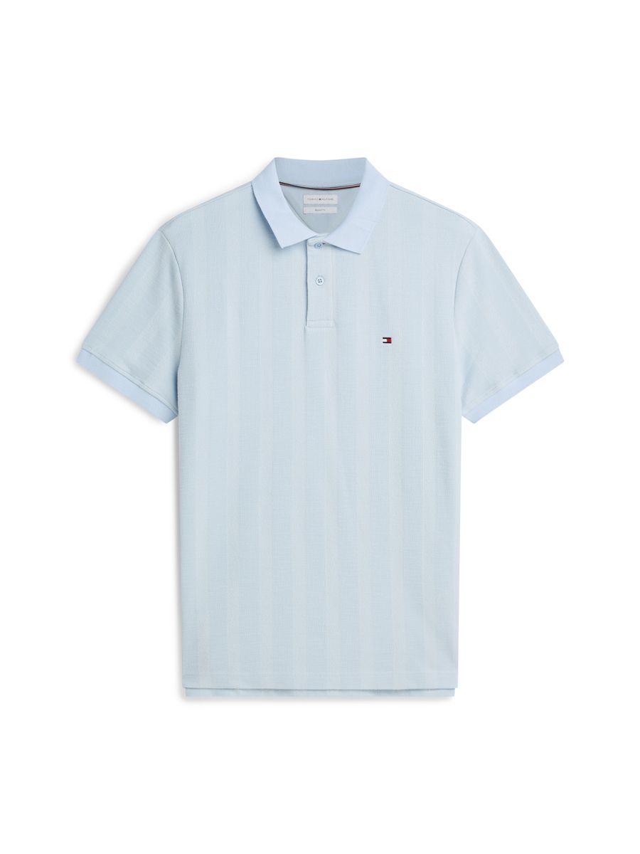 VERTICAL TONAL STRIPE REG POLO