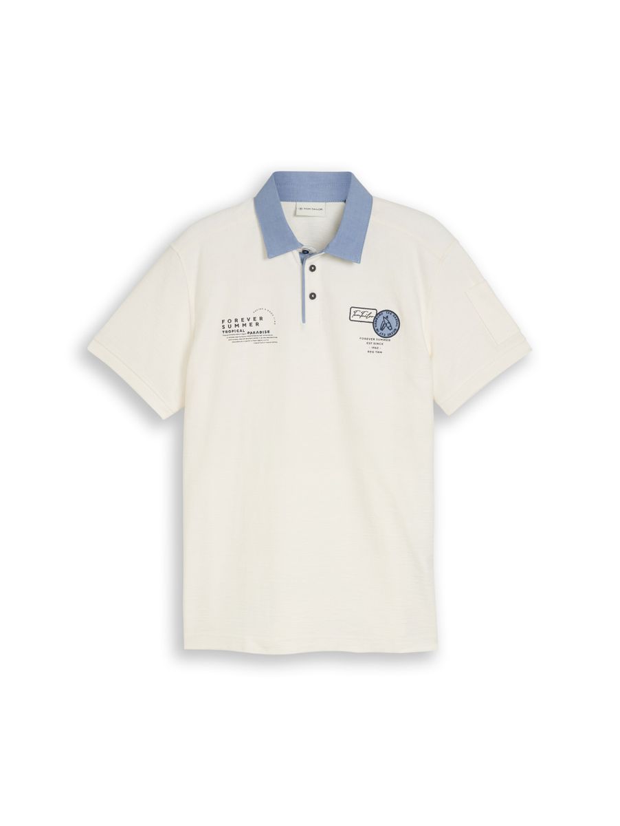 Poloshirt mit Ärmeltasche