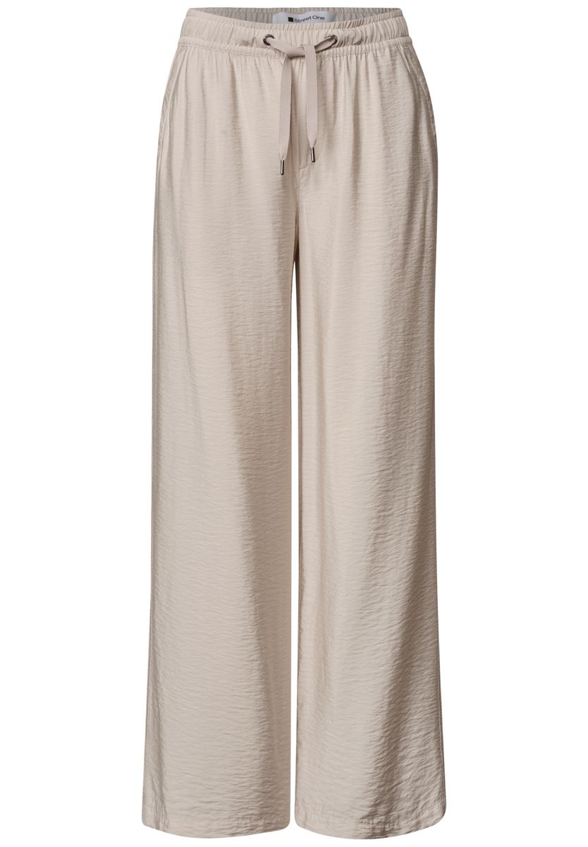 High Waist Wide Leg Hose im Loose Fit