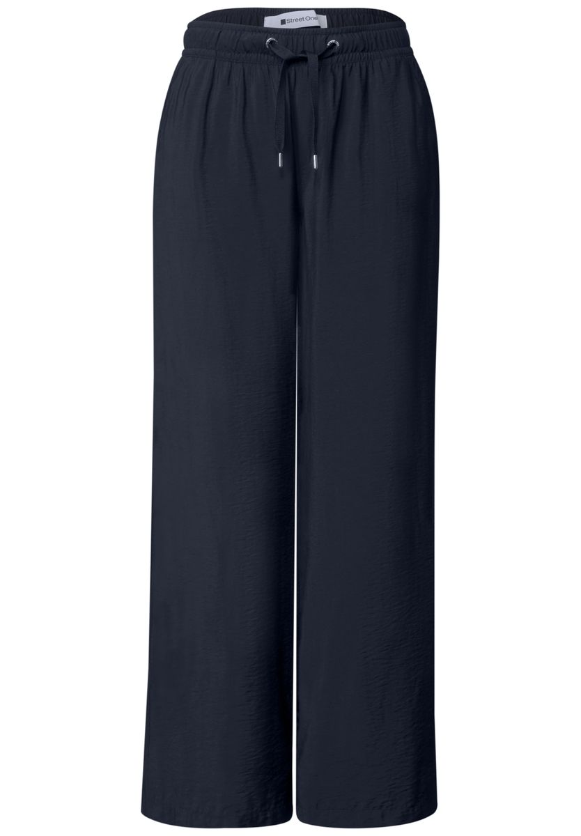 High Waist Wide Leg Hose im Loose Fit
