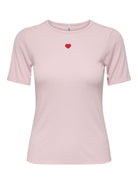ONLELLI S/S RIB TOP JRS