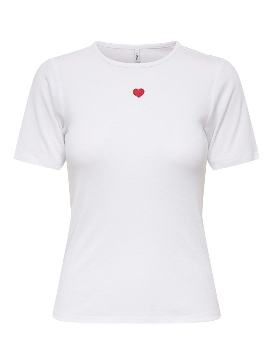 ONLELLI S/S RIB TOP JRS