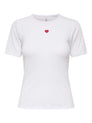 ONLELLI S/S RIB TOP JRS