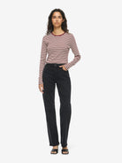 NMSTORMI L/S O-NECK RIB TOP