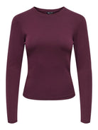 ONLRILEY O-NECK L/S TOP JRS NOOS