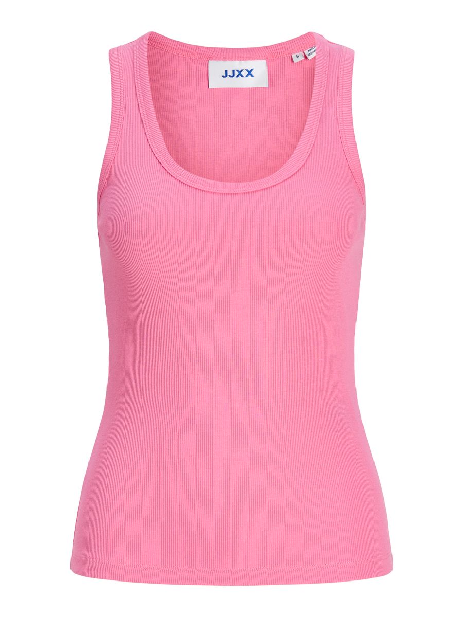 JXFRIDA SL U-NECK TOP JRS NOOS