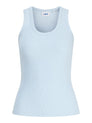 JXFRIDA SL U-NECK TOP JRS NOOS
