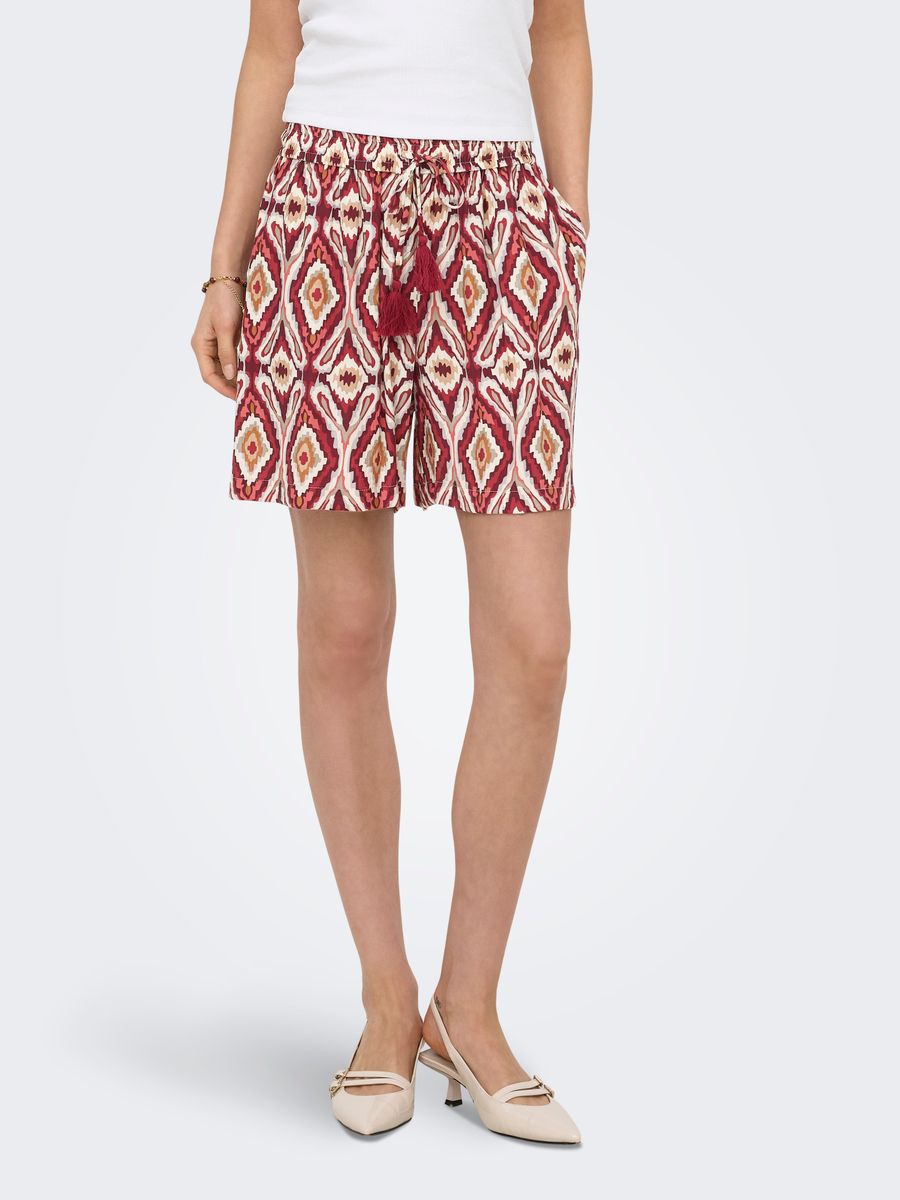 ONLMIKASI STRING DETAIL SHORTS WVN