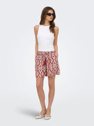 ONLMIKASI STRING DETAIL SHORTS WVN