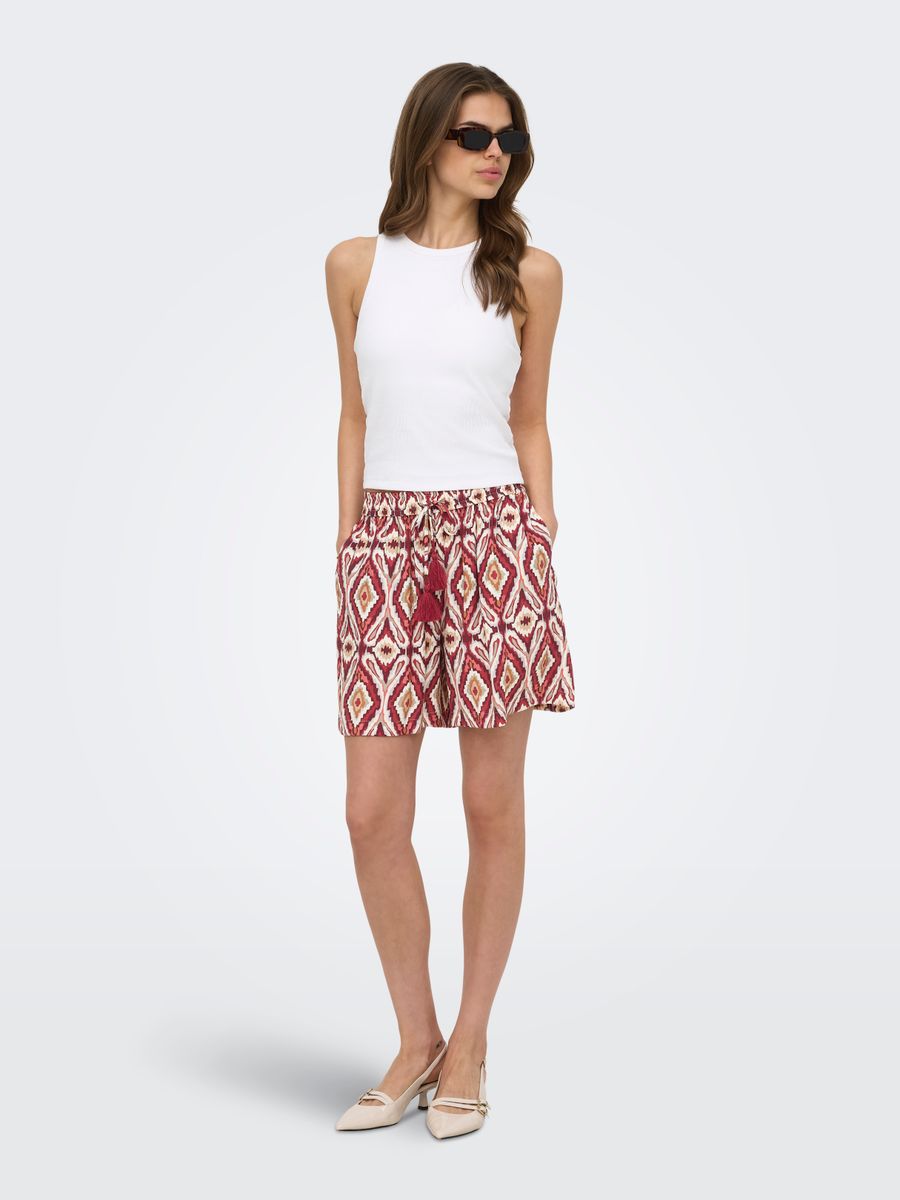 ONLMIKASI STRING DETAIL SHORTS WVN