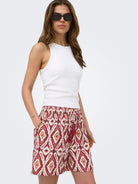 ONLMIKASI STRING DETAIL SHORTS WVN